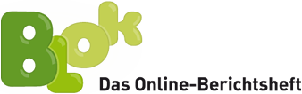 Logo des Online-Berichtshefts BLok